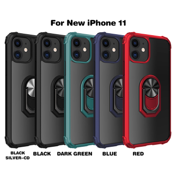 Sergeant TPU frame with PC back with 360 degree rotate ​Ring holder phone case